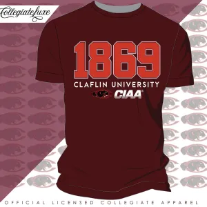 CLAFLIN | EST. 1869 Maroon Unisex Tees (**)