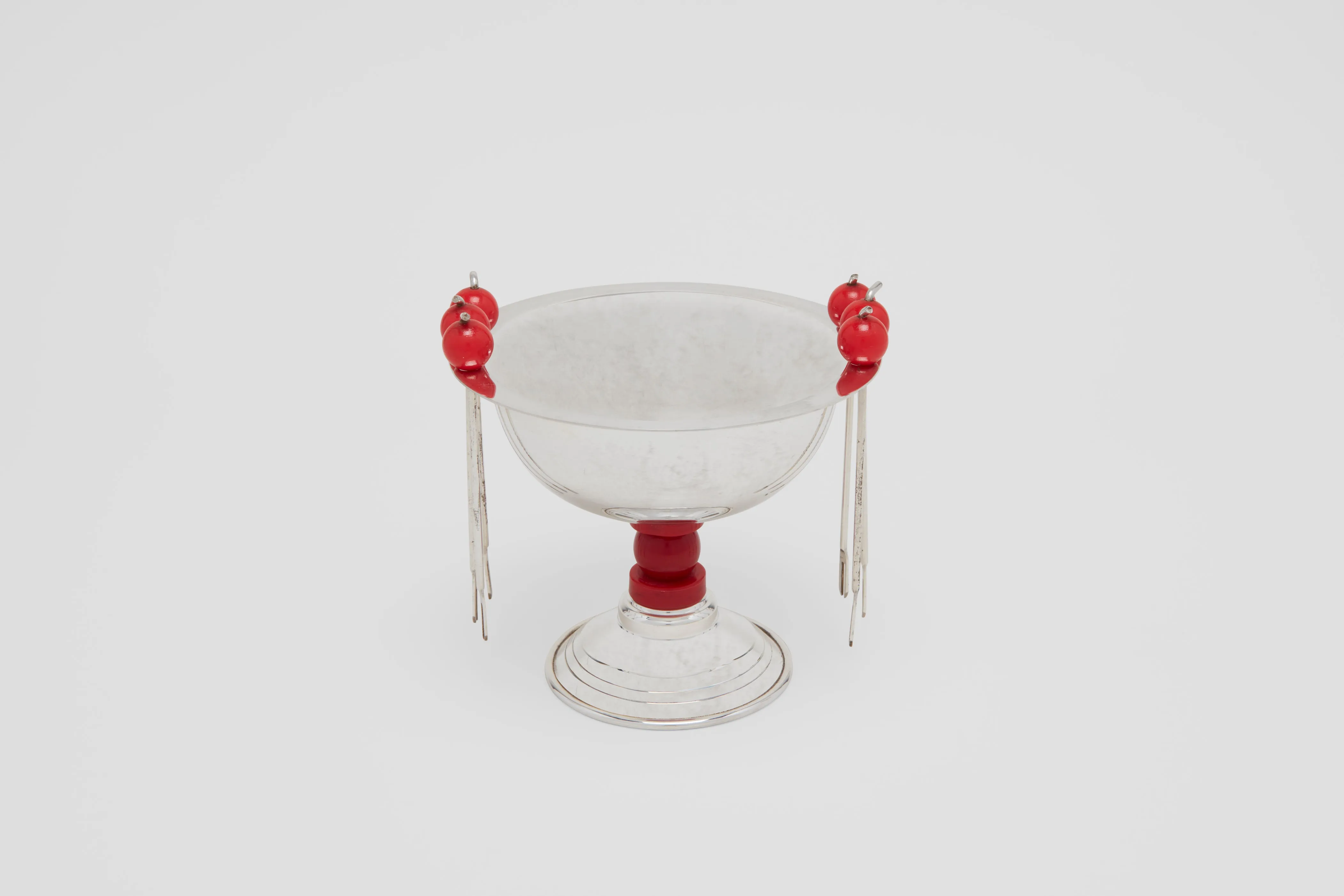 Cocktail Pick Stand with Cherry Picks