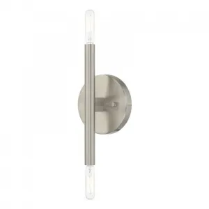Copenhagen 2 Lt Brushed Nickel ADA Wall Sconce