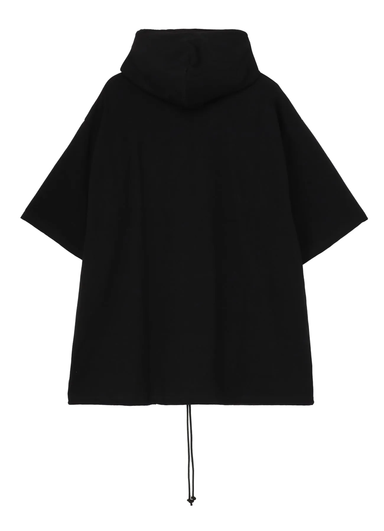 COTTON JERSEY SEVENTH SLEEVE HOODIE