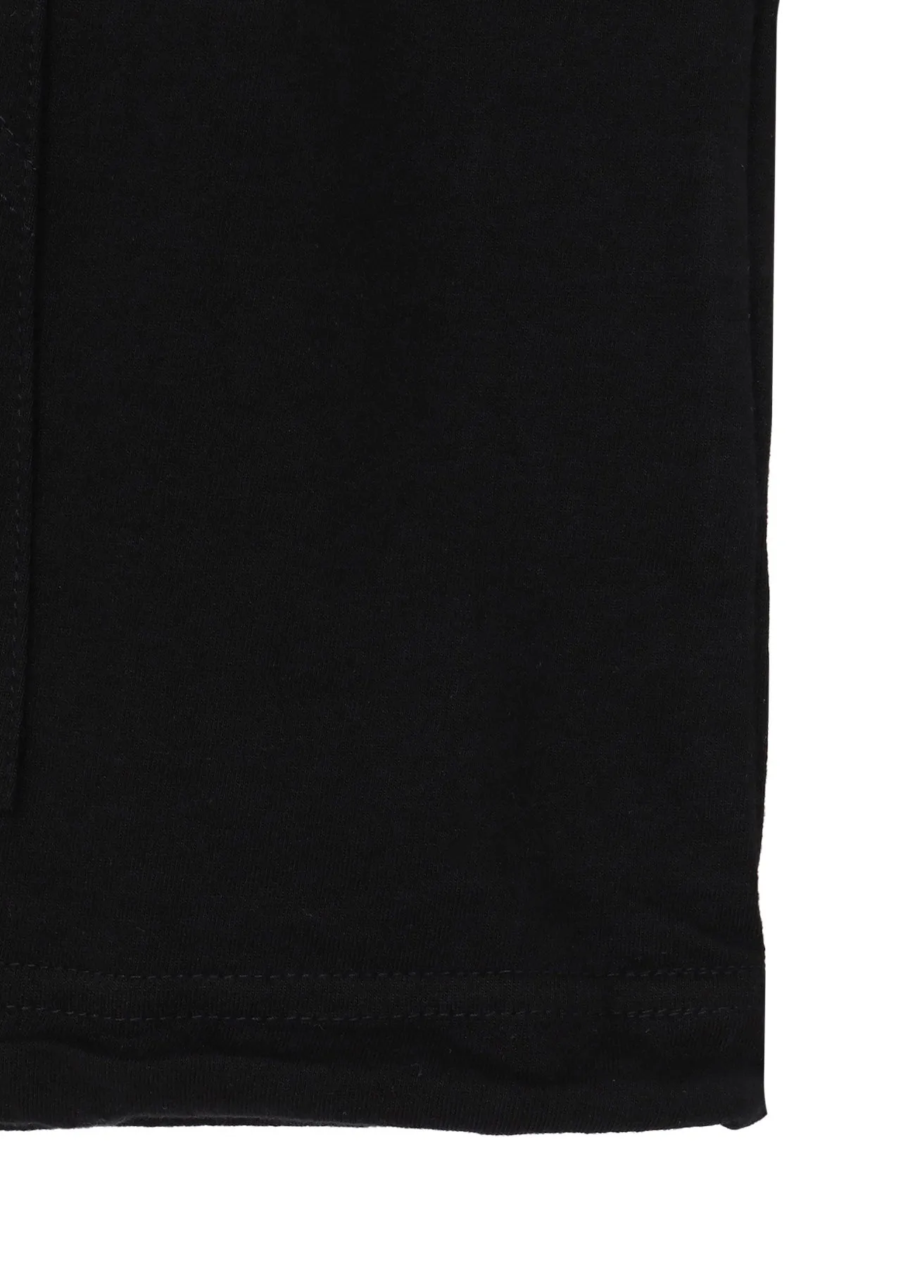 COTTON JERSEY SEVENTH SLEEVE HOODIE