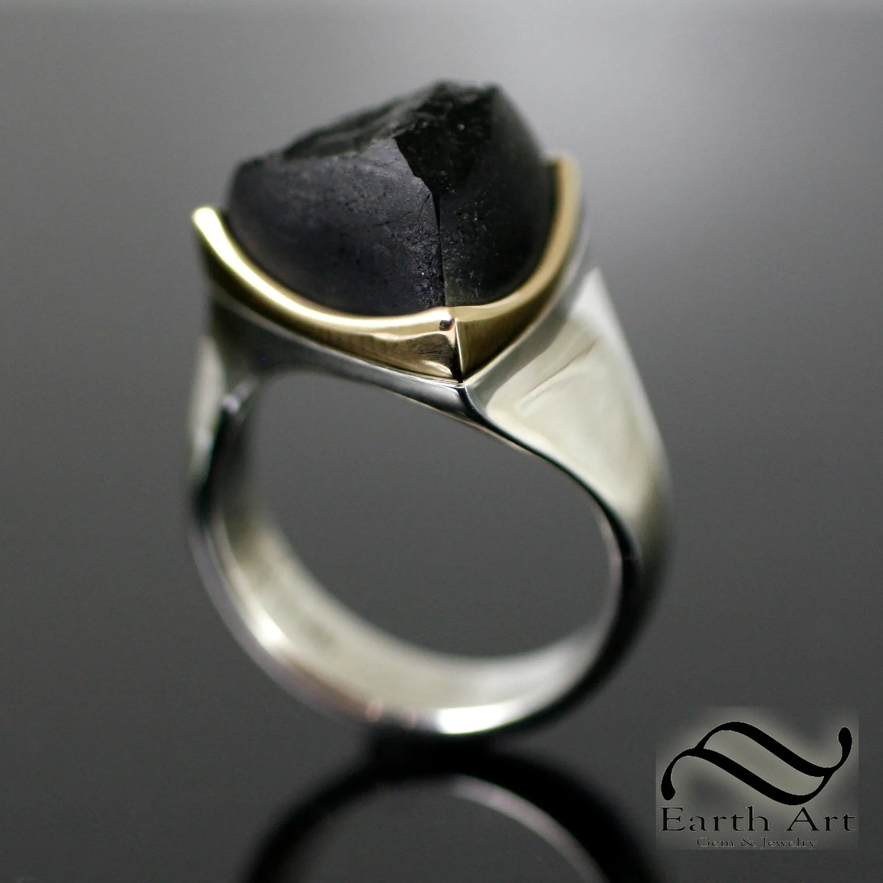 Counter Culture Black tourmaline Ring