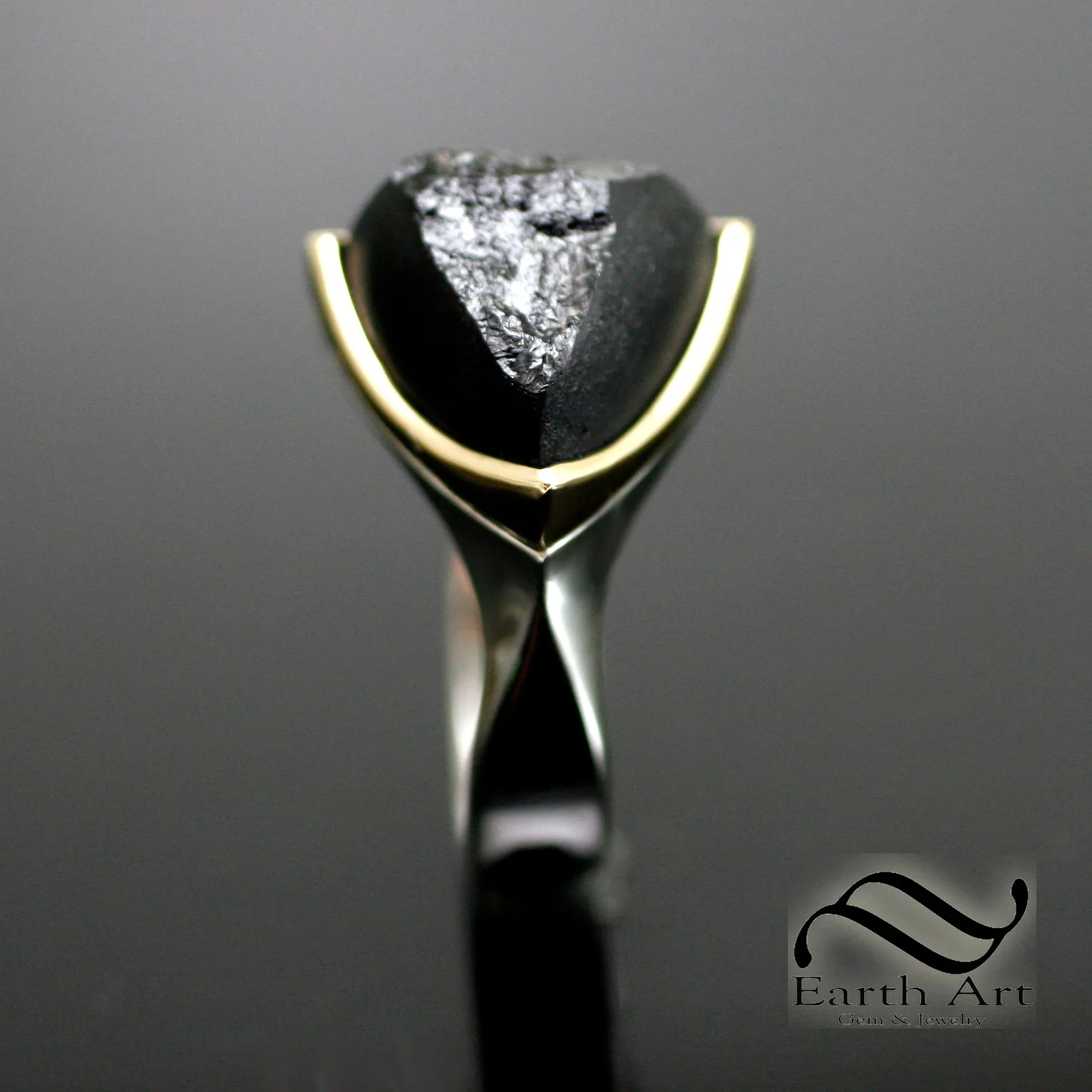 Counter Culture Black tourmaline Ring