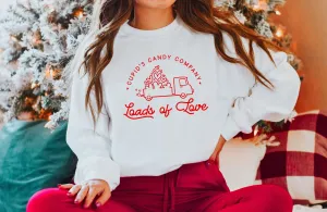 Cupid's Candy Company Loads of Love Sweatshirt