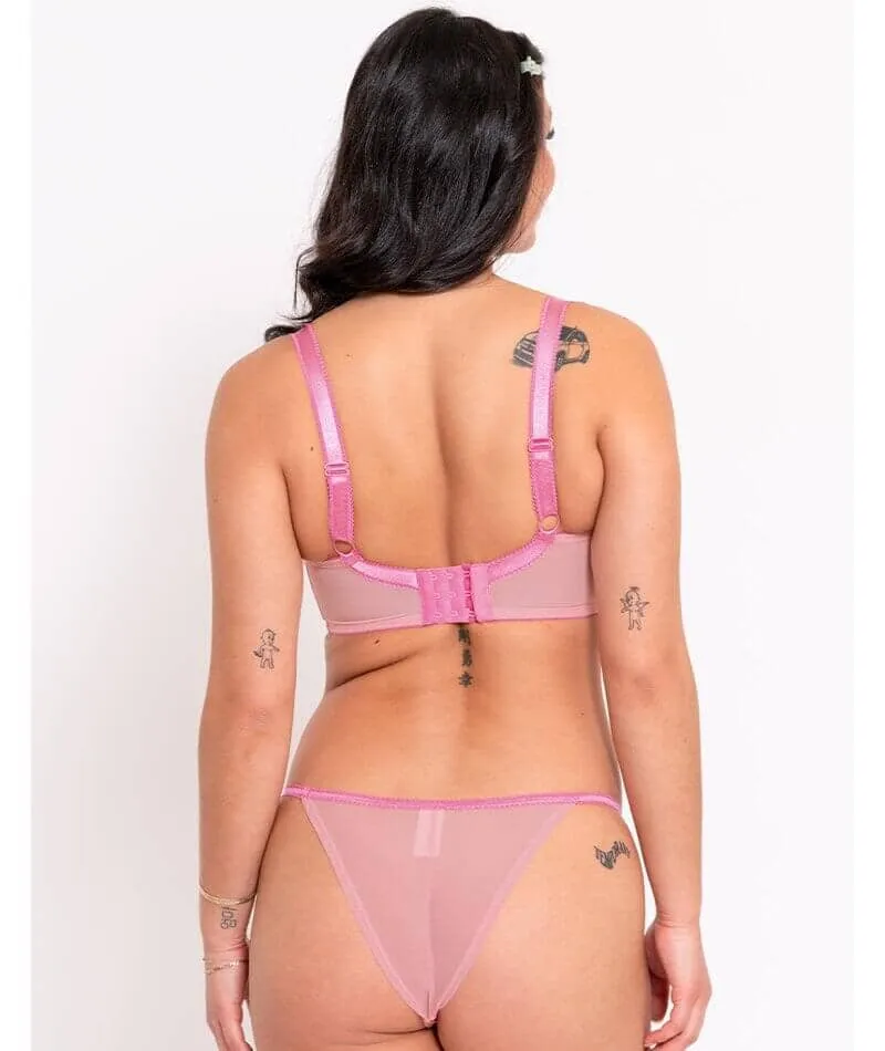 Curvy Kate Strawberry Crush Balcony Bra - Pink Multi