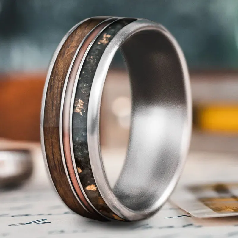 Custom Design - 3-Inlay Metal Center Ring WPp3cIQVD1WBfAq2A4E62lza