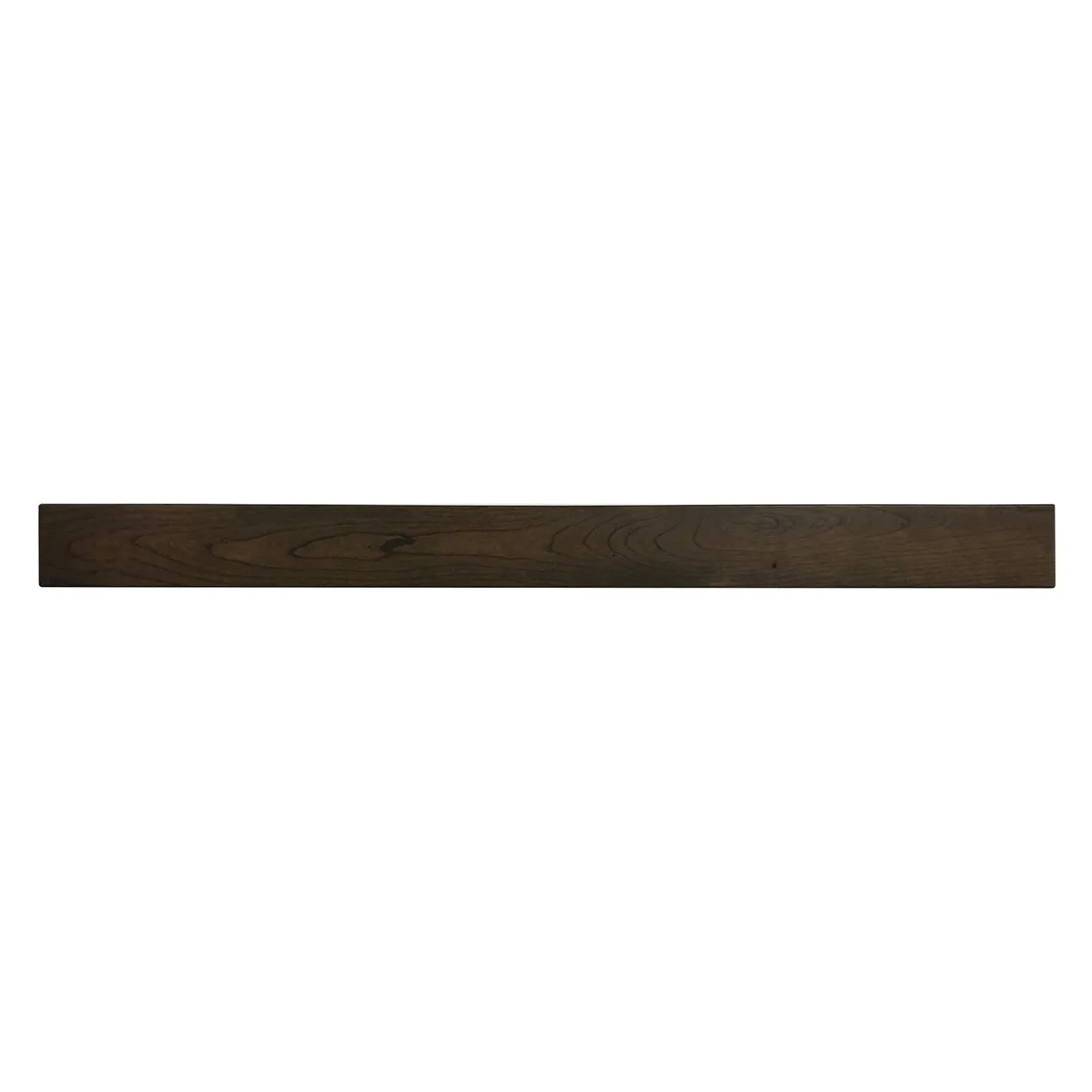 Dark Cherry Wood Floating Shelf