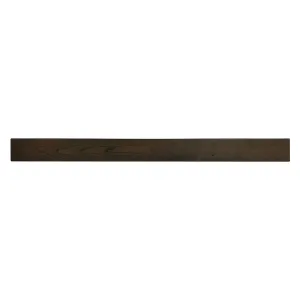 Dark Cherry Wood Floating Shelf