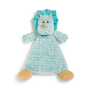 Demdaco Rattle Blankie - Darcy Dinosaur