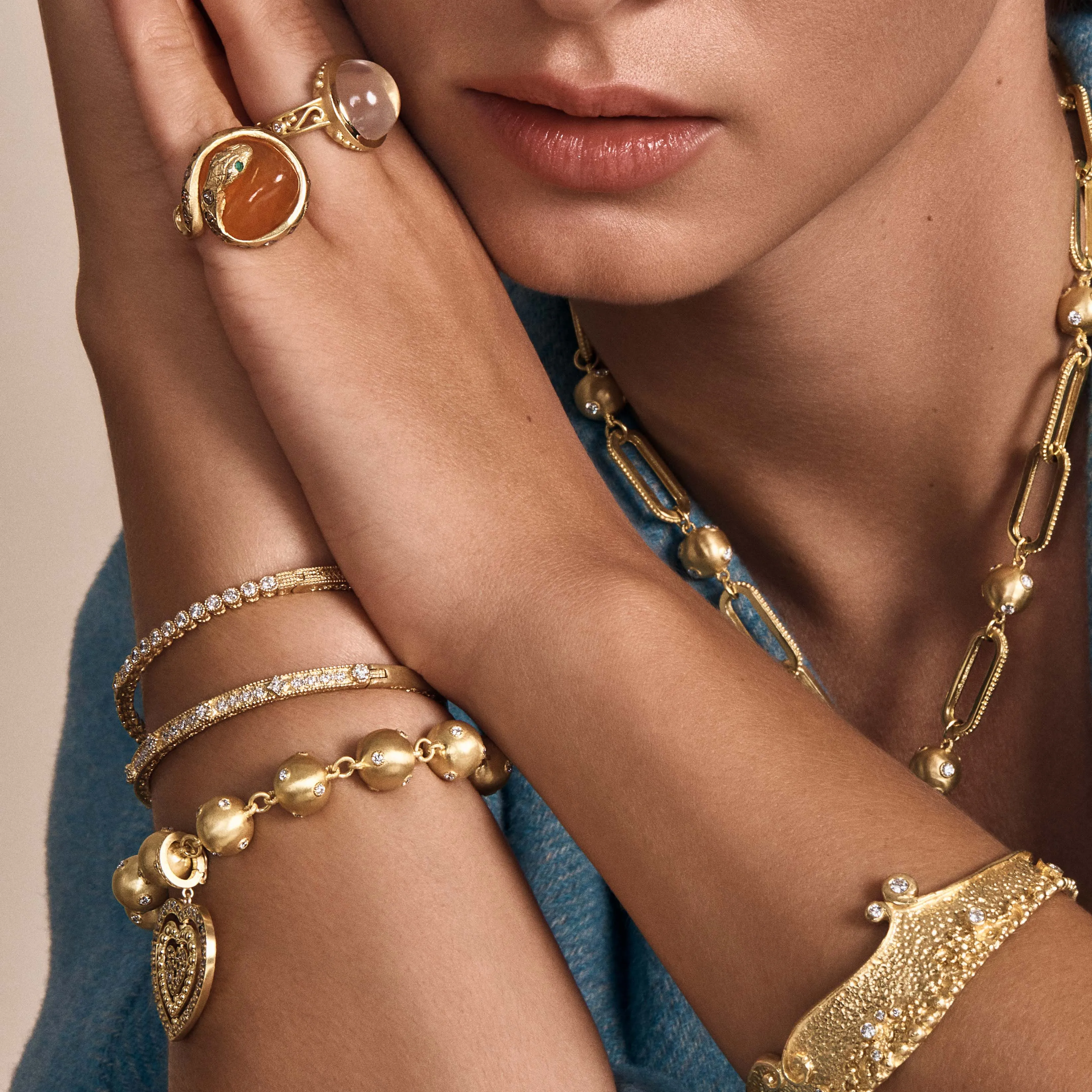 Diamond Ball Bracelet