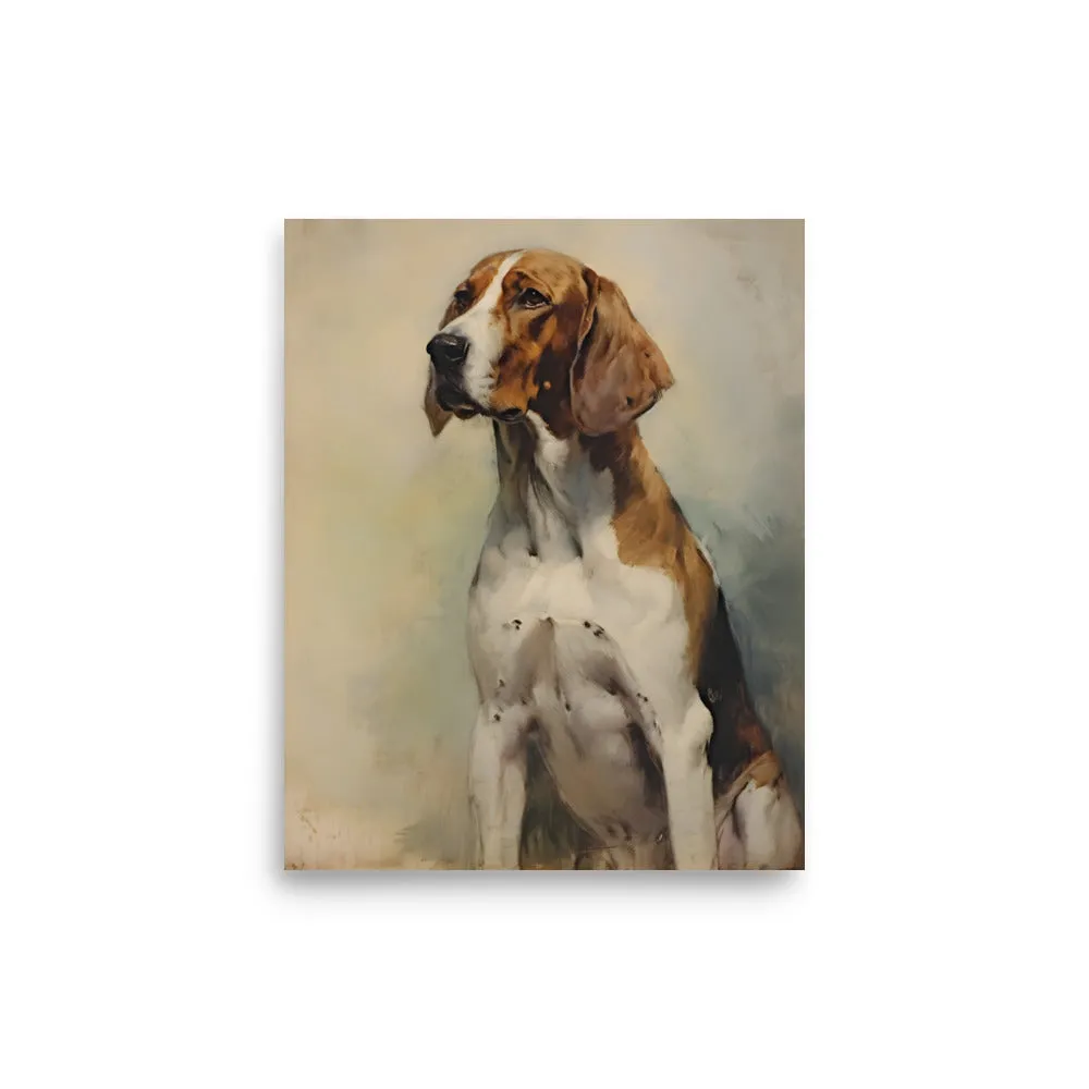 Dog Vintage-Inspired Art Print No. 2