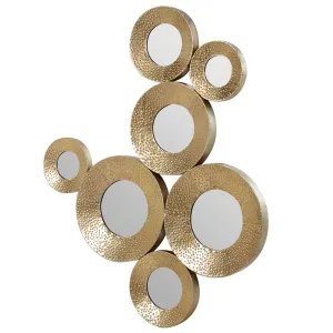 Dwell  Circles Wall Deco - Gold