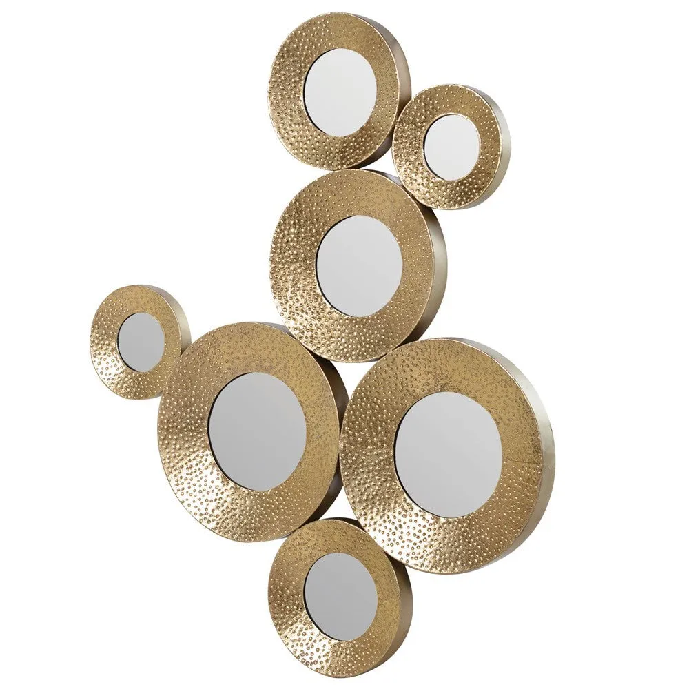 Dwell  Circles Wall Deco - Gold