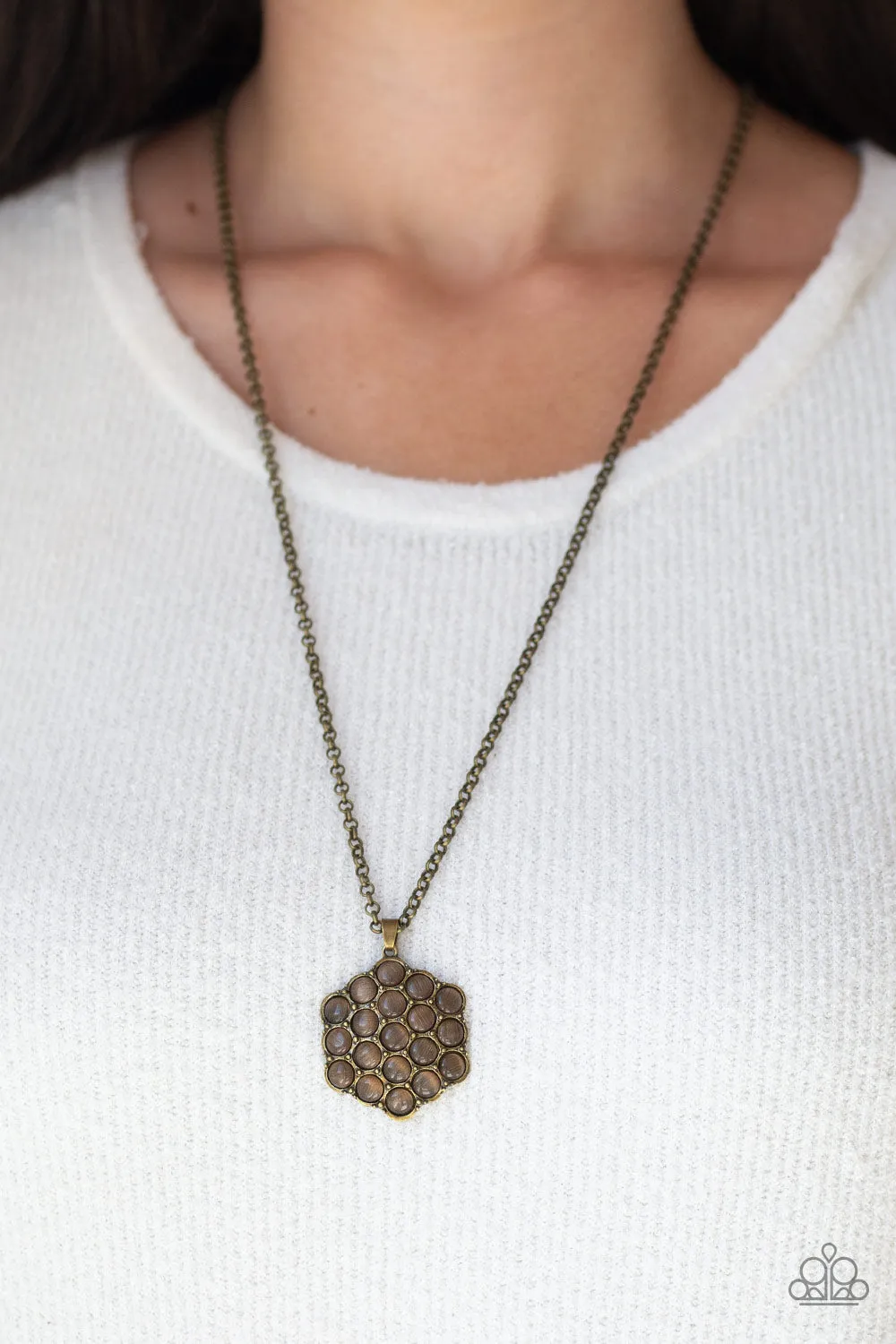 East Coast Elixir - Brown Necklace