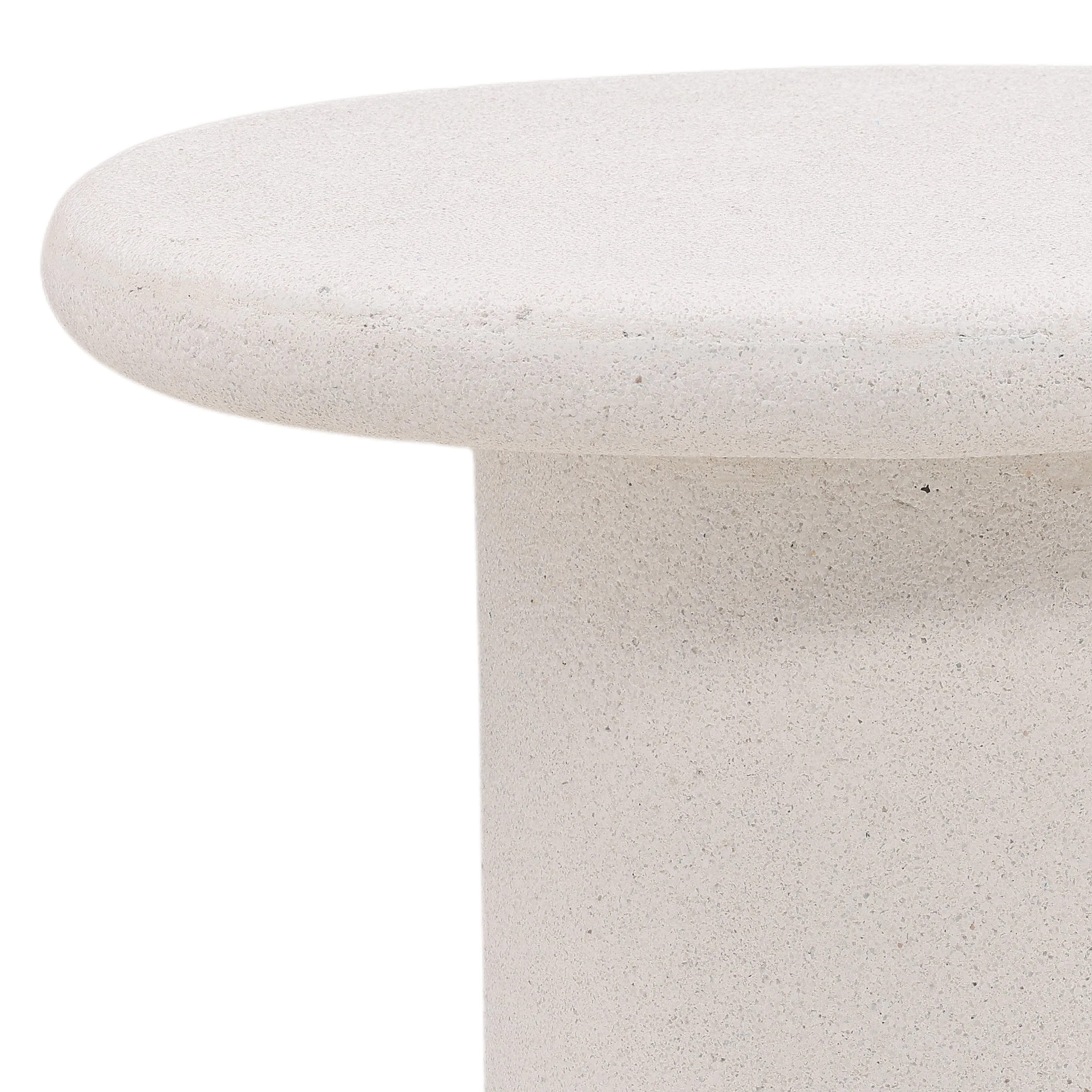 Elegant Modern Cube Table - White