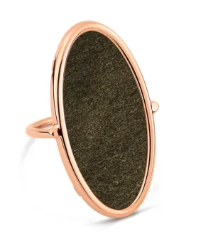 Elipse Obsidian Ring