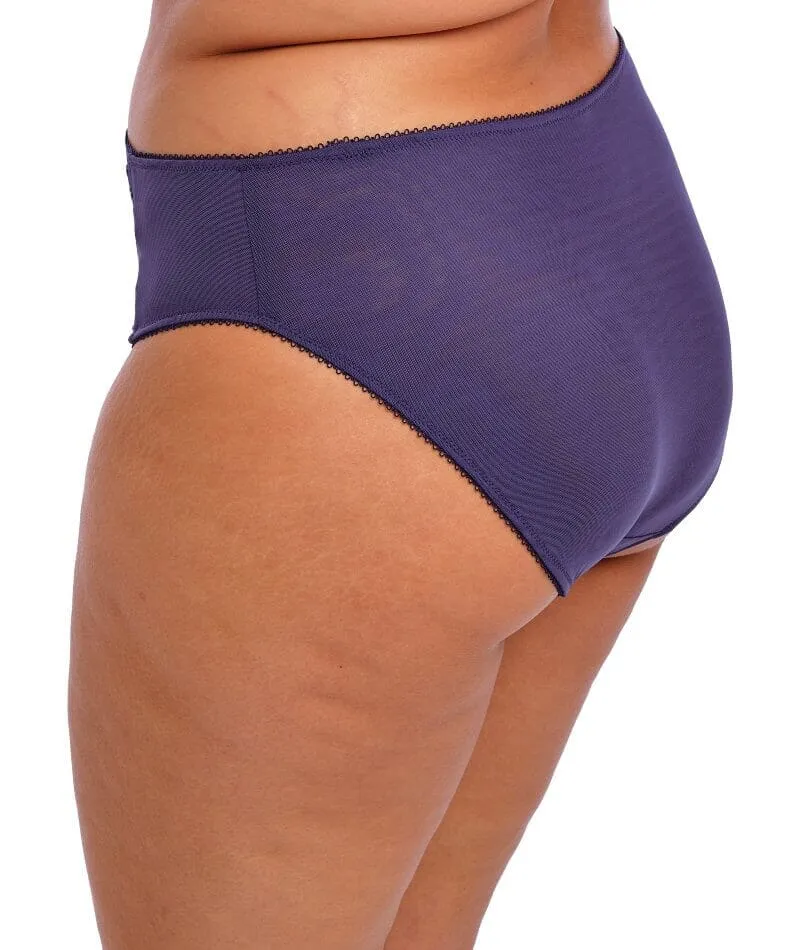 Elomi Himari High Leg Brief - Midnight