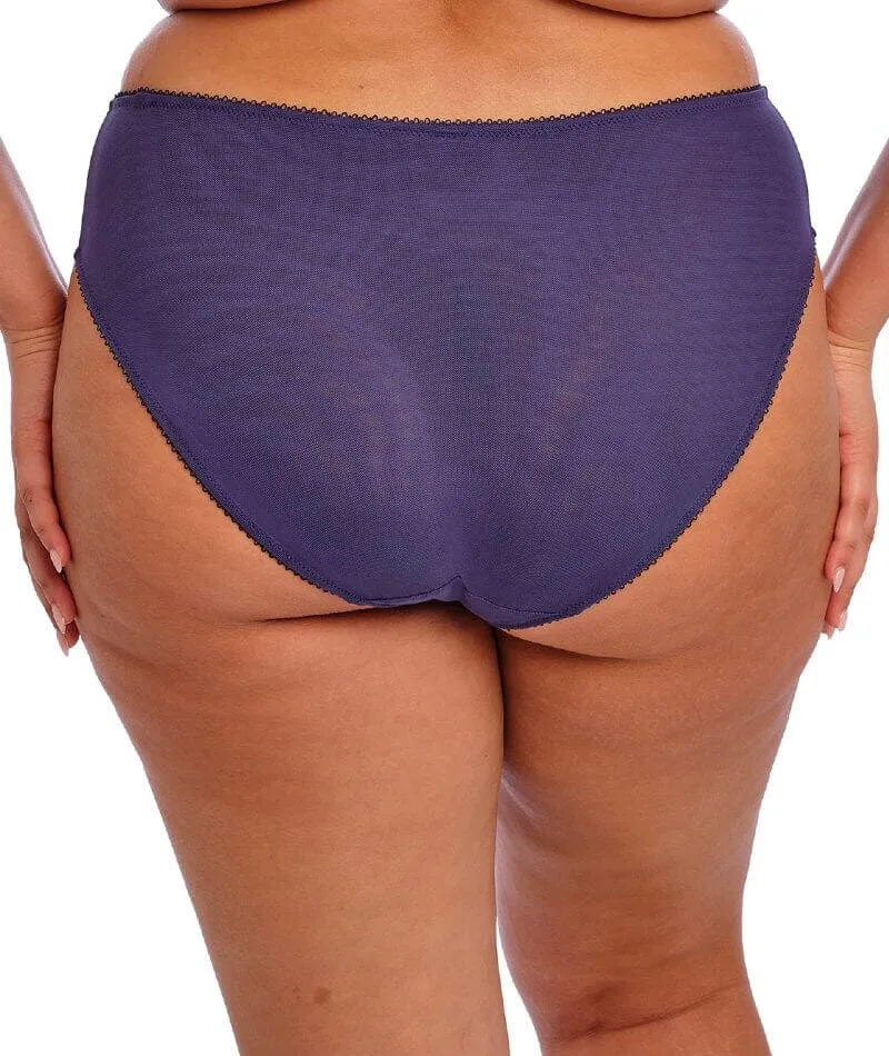 Elomi Himari High Leg Brief - Midnight