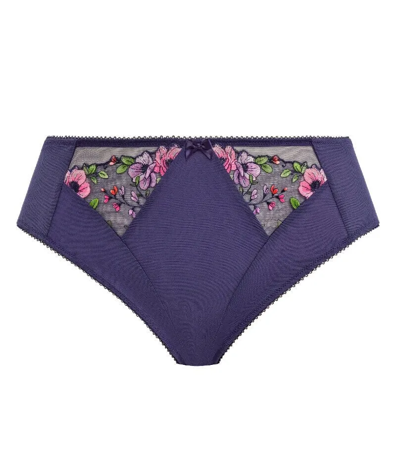 Elomi Himari High Leg Brief - Midnight