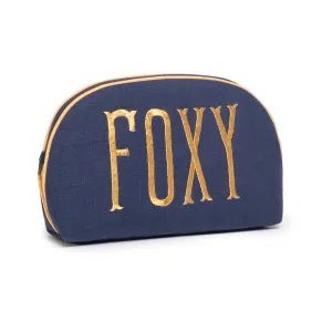 Embroidered Round Pouch