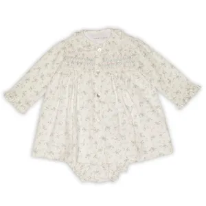 EVELINA HAND-SMOCKED BABY SET
