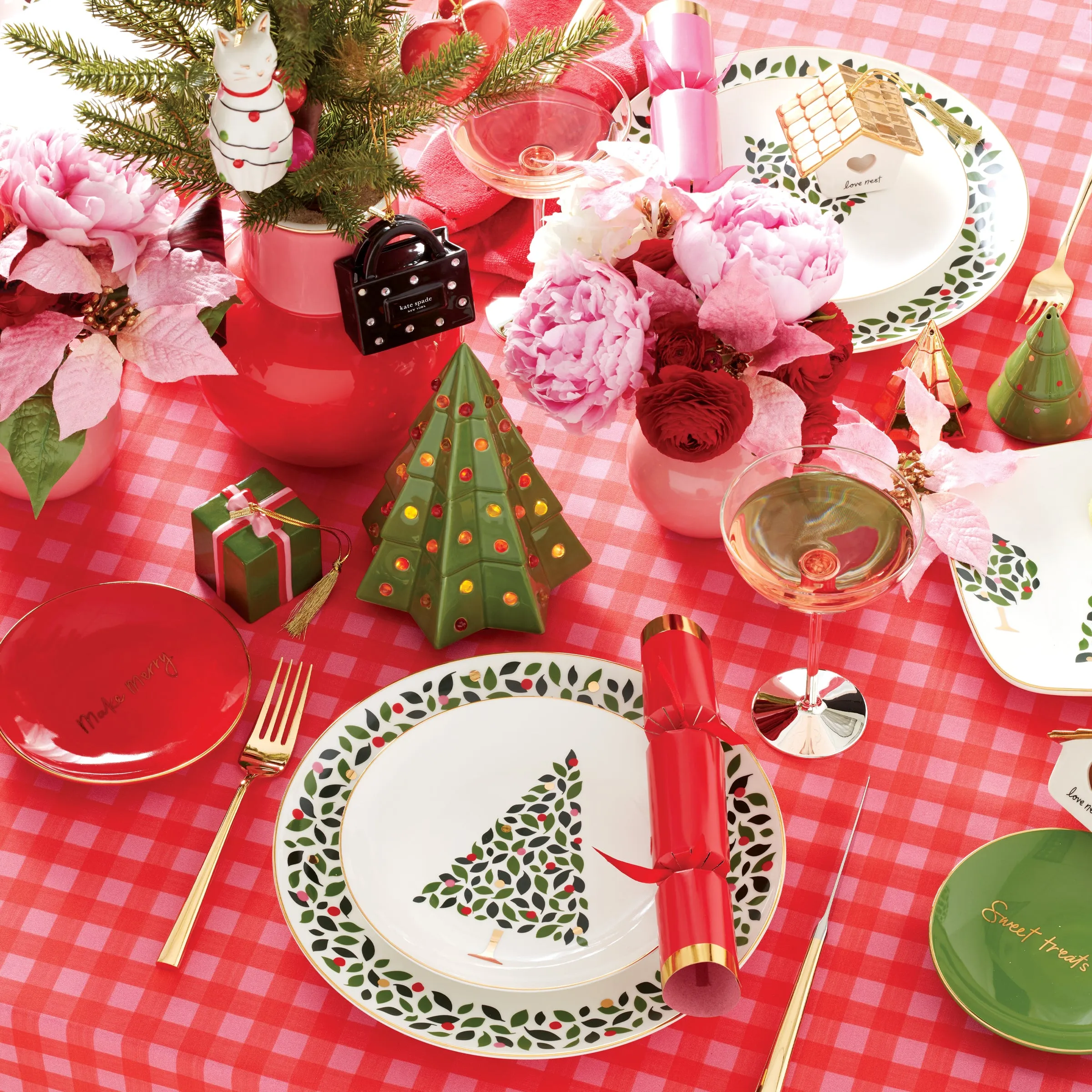 Evergreen 12-Piece Dinnerware Set