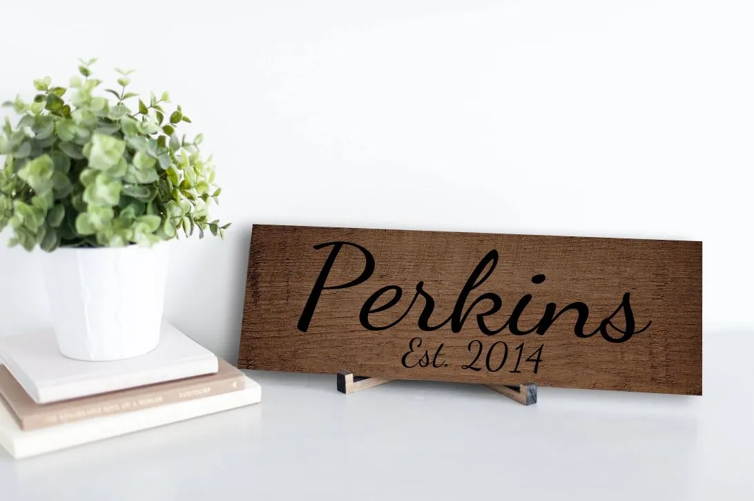 Family Name Sign