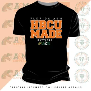 FAMU | HBCU MADE Black Unisex Tees (DK)**