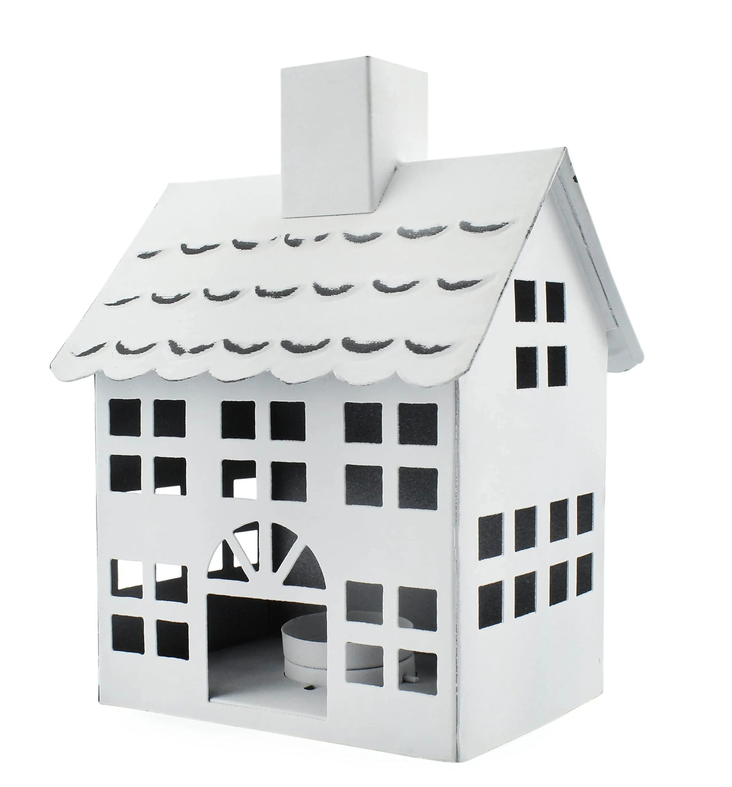 Farmhouse Christmas Village Collection #2 w/ Church, Barn and School (Case of 2 Sets)