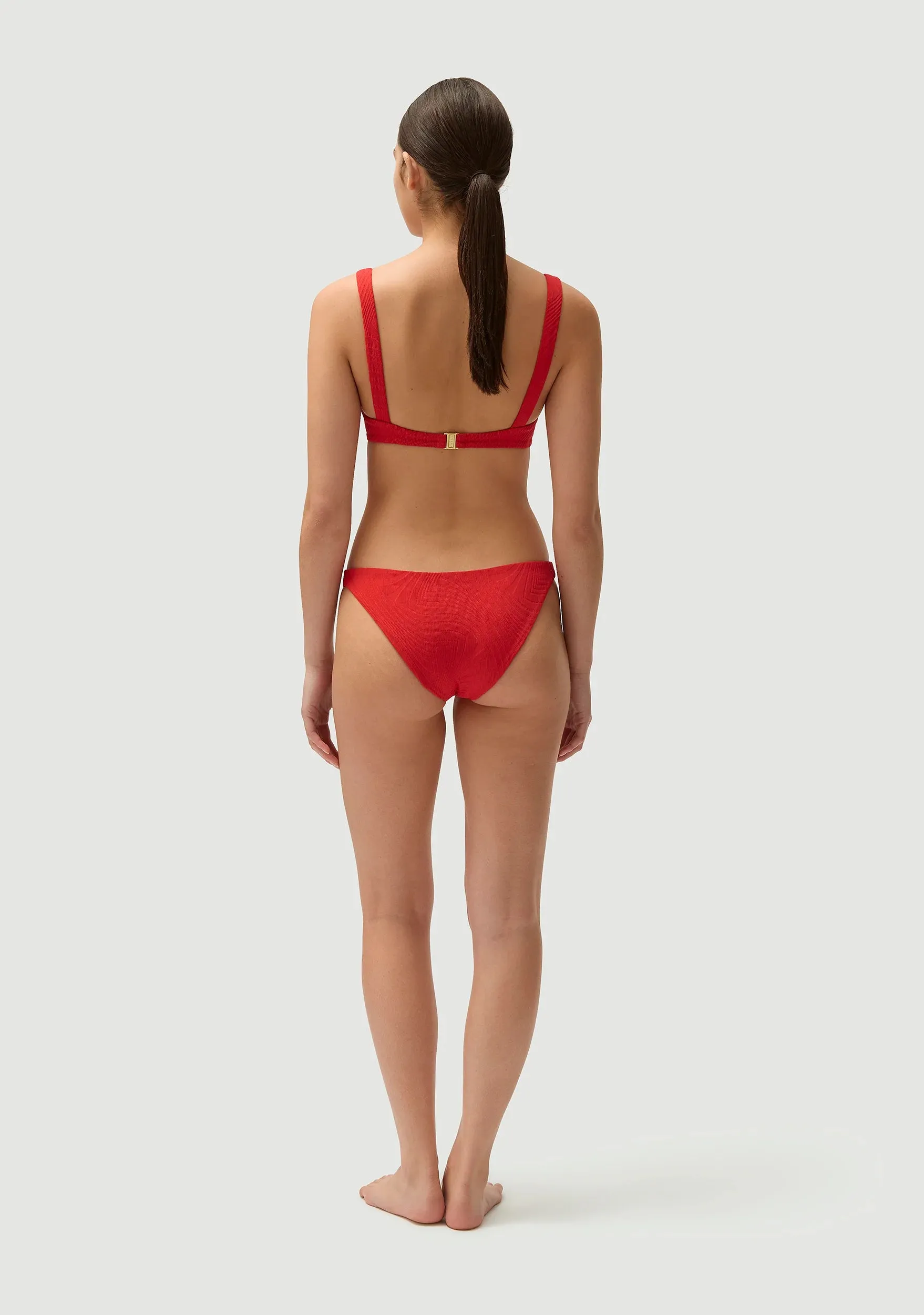 FELLA Ricky Bikini Bottom in Tomato
