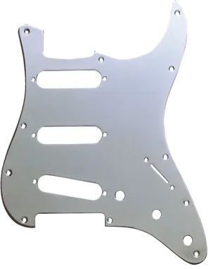 Fender 11-Hole Modern-Style Plated Brass Stratocaster® S/S/S Pickguards