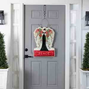 Floral Angel Estate Door Décor,2deb2611