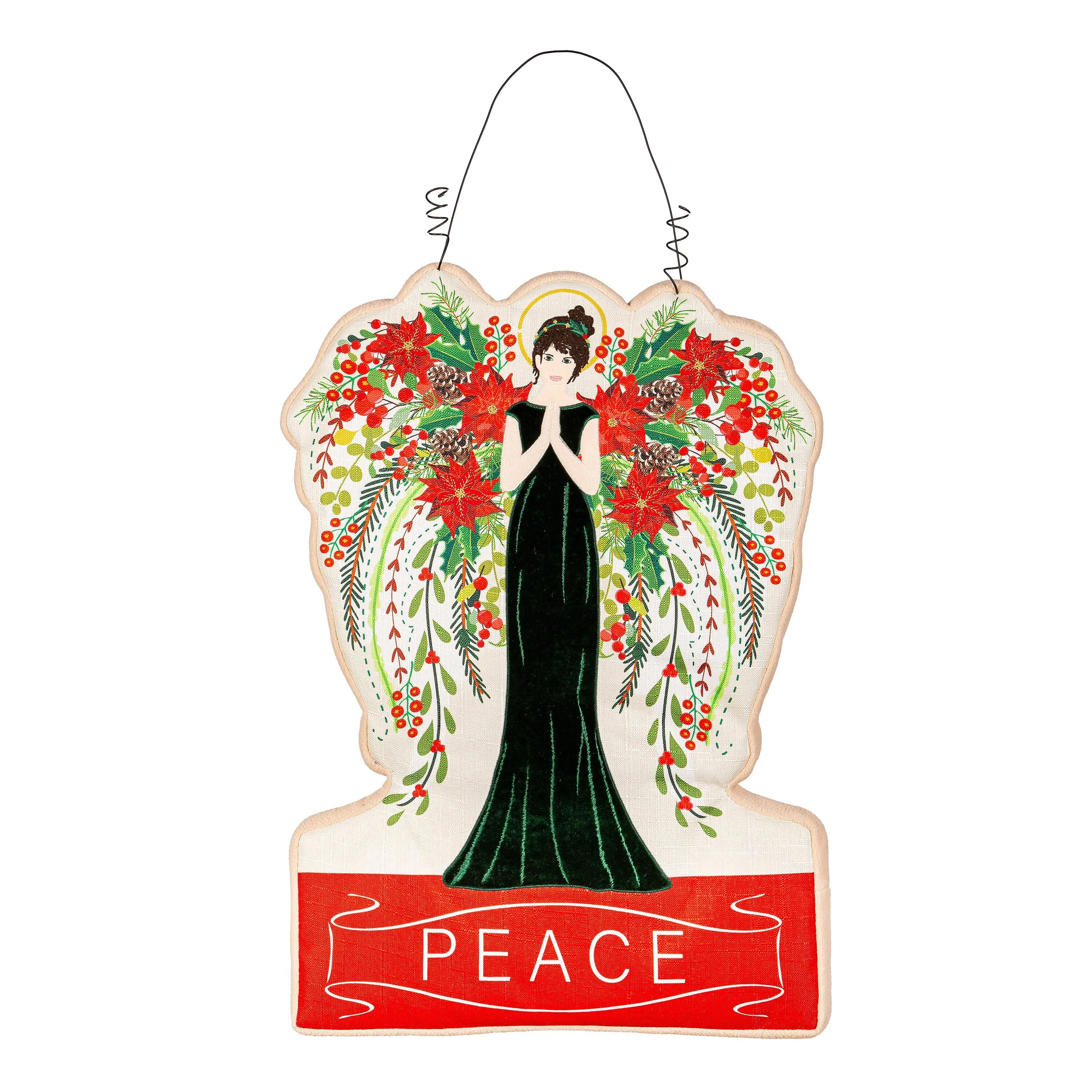 Floral Angel Estate Door Décor,2deb2611