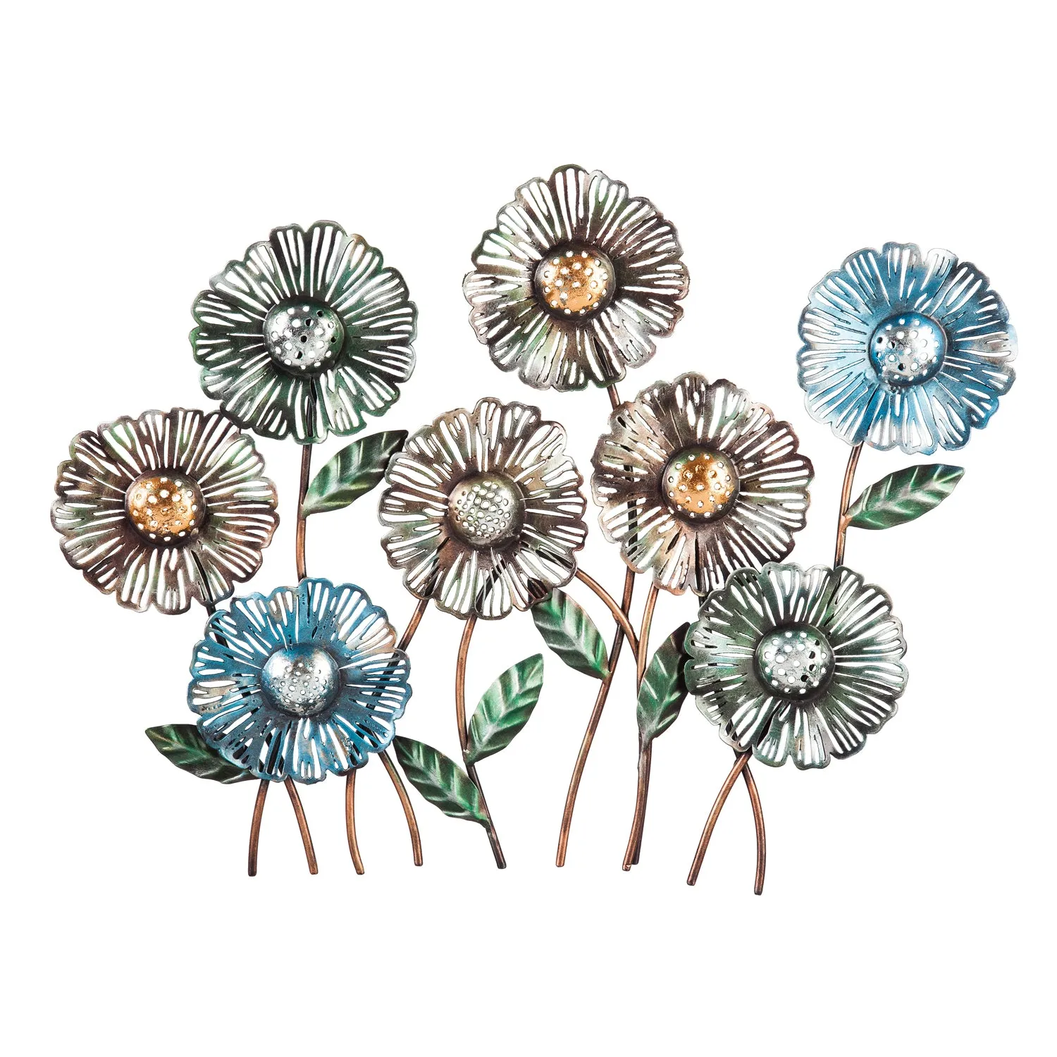 Floral Bouquet Metal Wall Décor,6m609