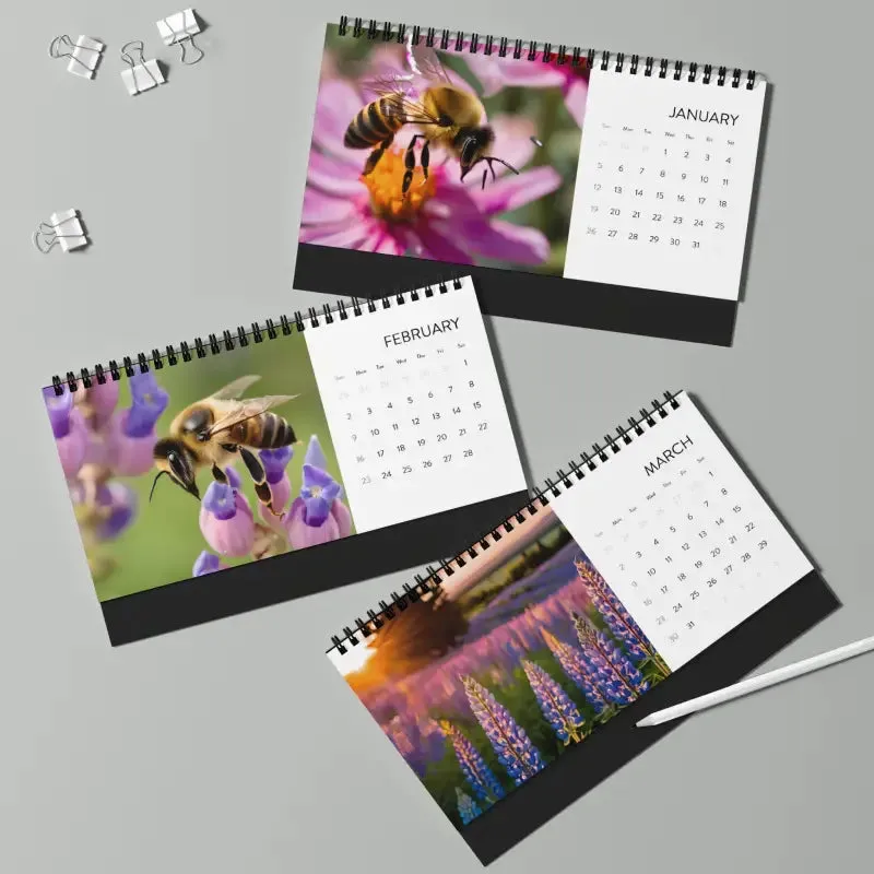 Floral Desktop Calendar to Elevate your Workspace