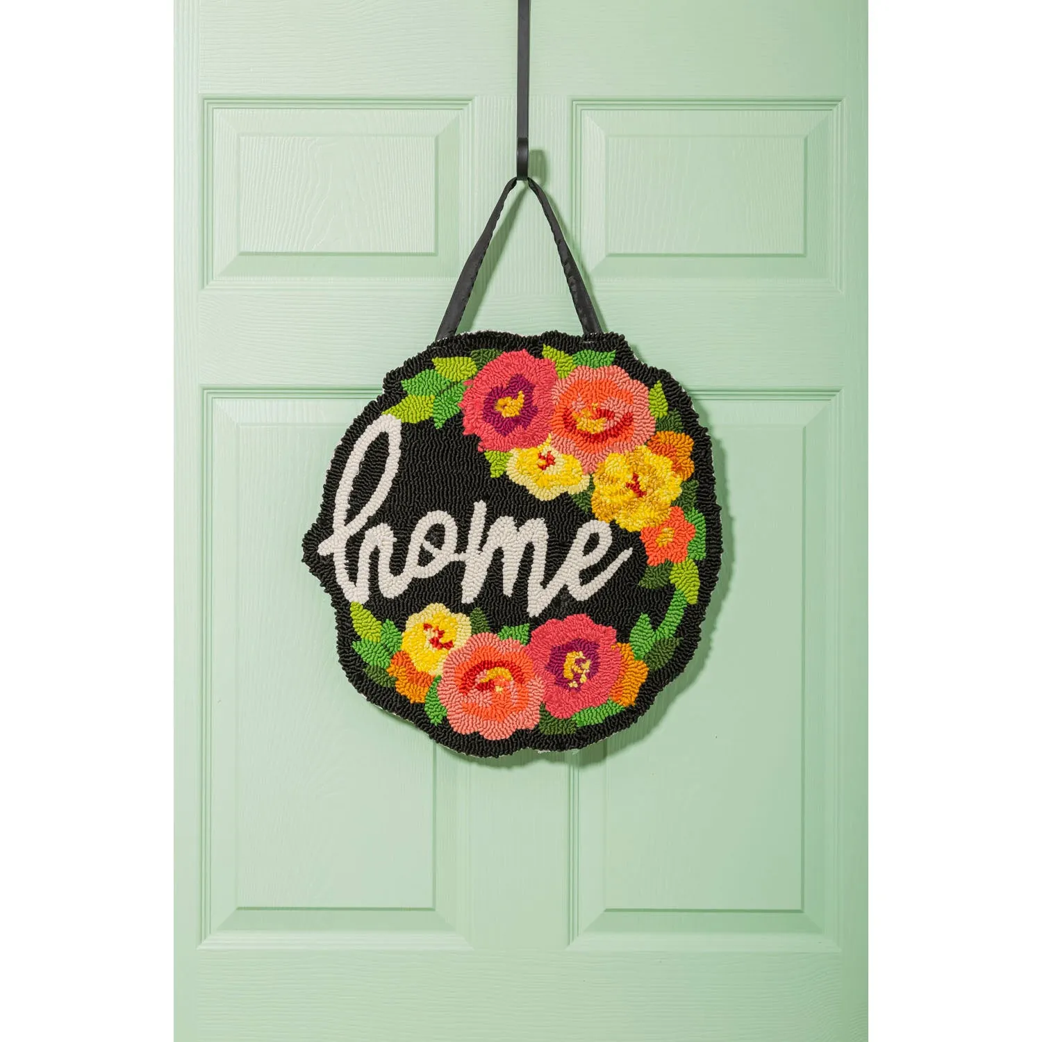 Floral Home Hooked Door Décor,2dhp1811
