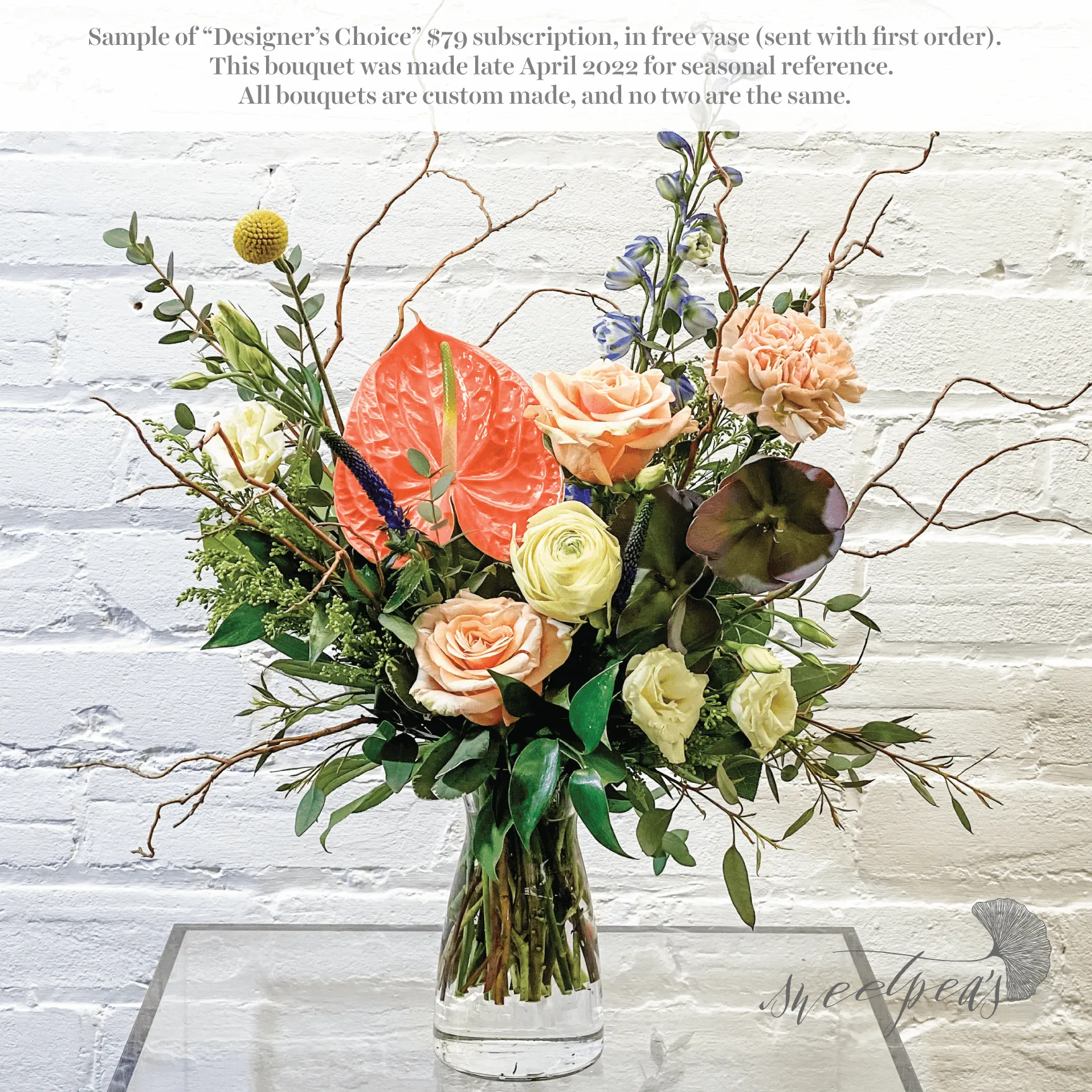 Floral Subscriptions - Designer's Choice Bouquet (Premium)