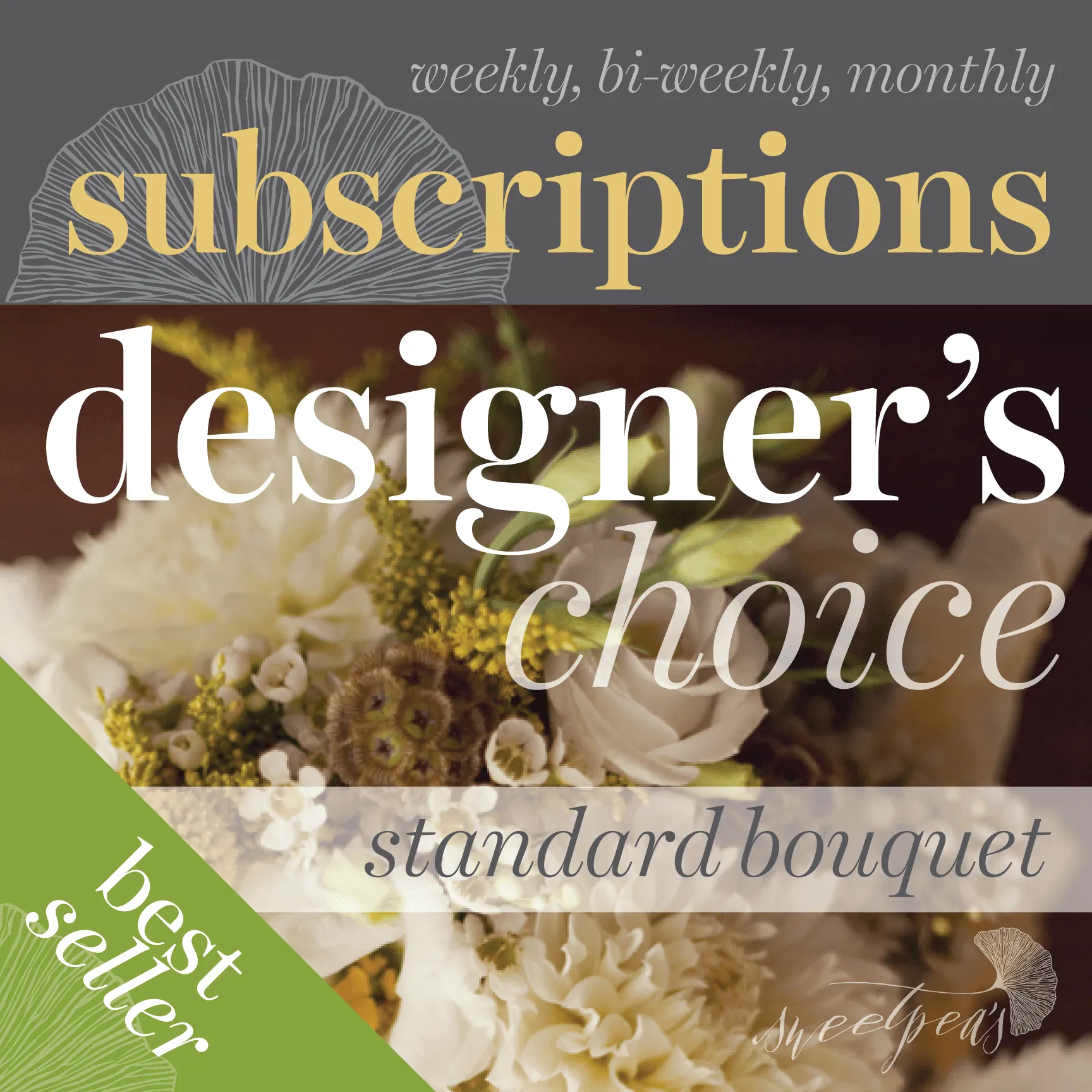 Floral Subscriptions - Designer's Choice Bouquet (Standard)