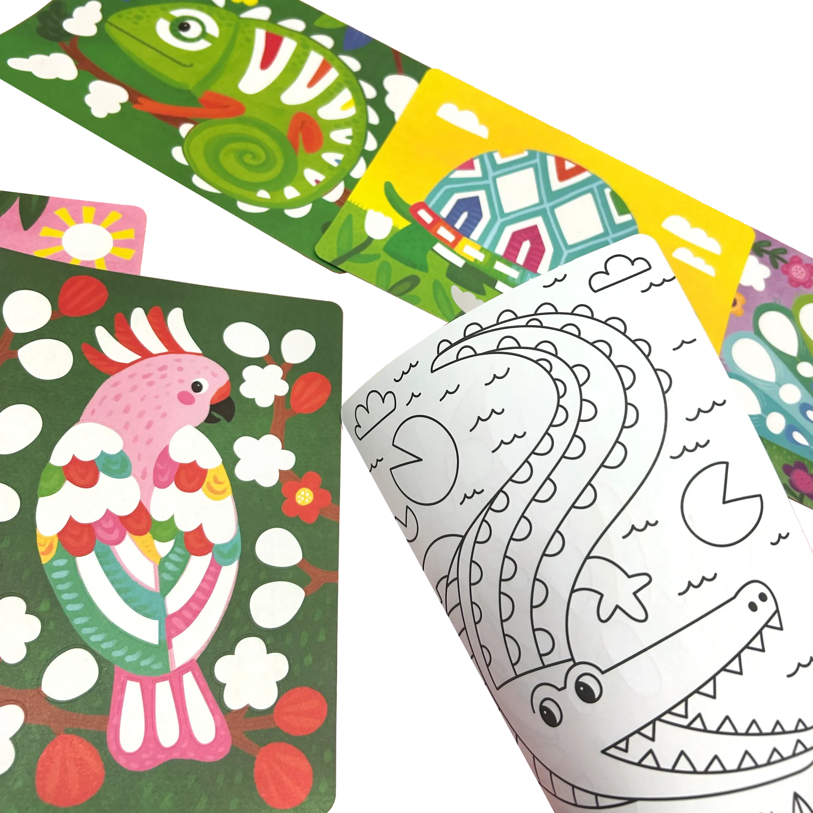 Foil-tastic Foil Art and Coloring Set:  Awesome Animals