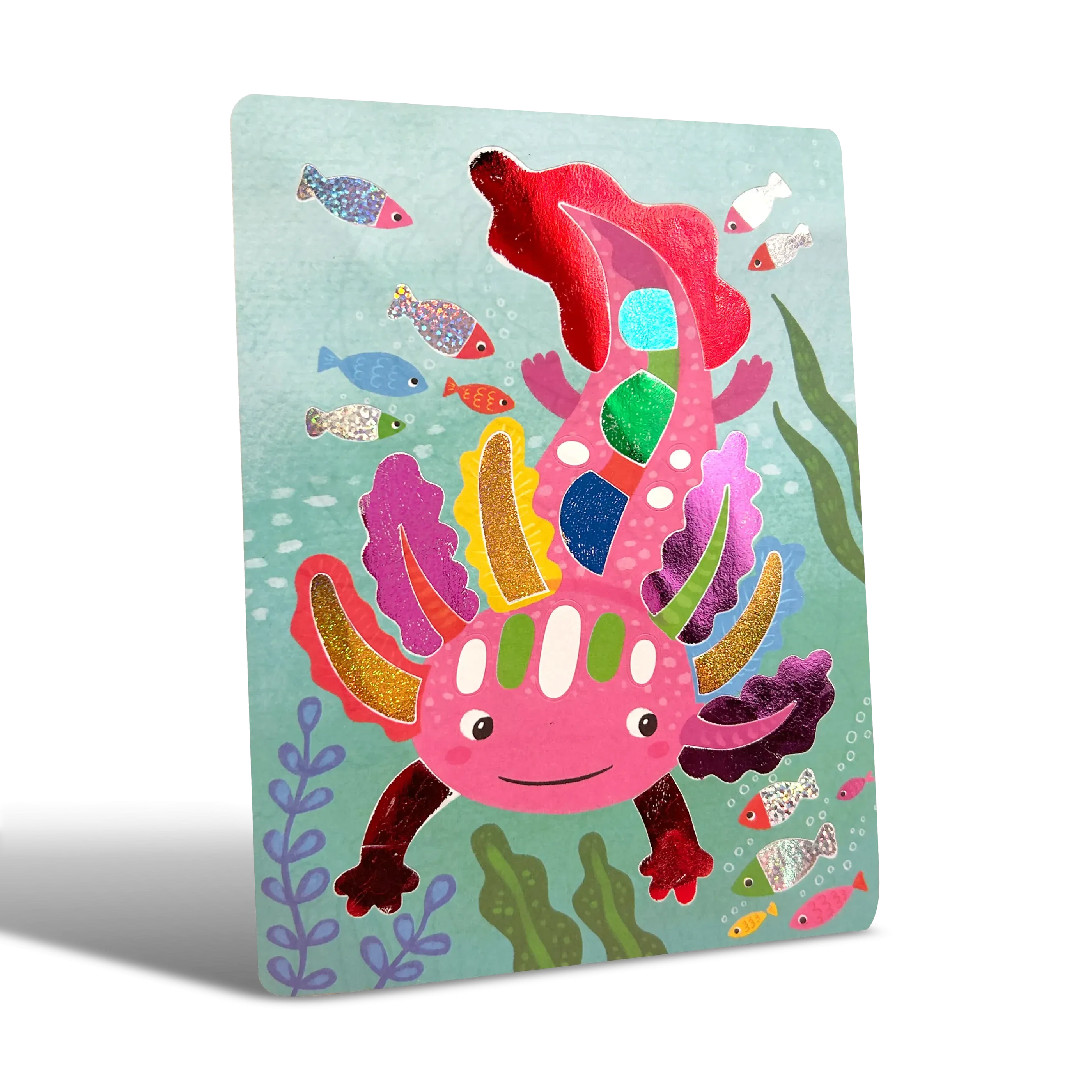 Foil-tastic Foil Art and Coloring Set:  Awesome Animals