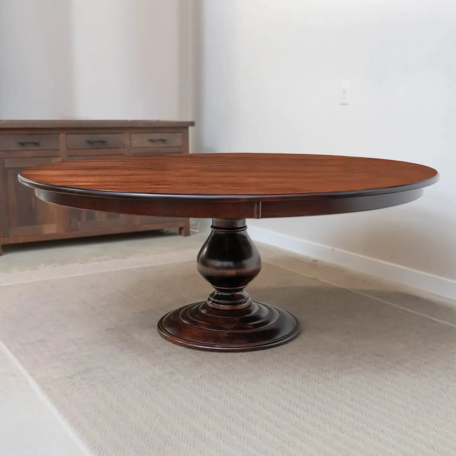 Foles 6 Person Round Dining Table Set