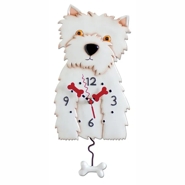Friendly Weston Clock Art by Allen Designs