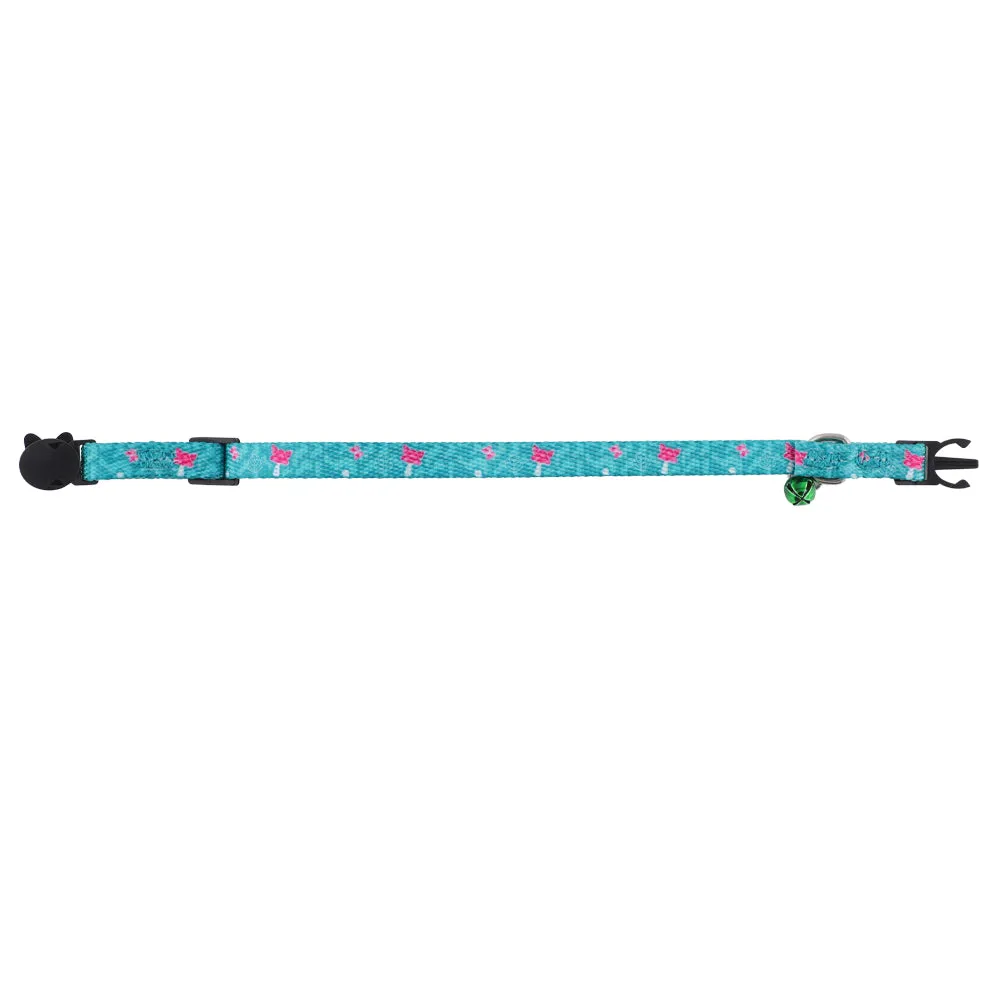 Fungi Nylon Cat Collar | It´s a Fluffing Vibe - Es Una Vibra Muy Perra