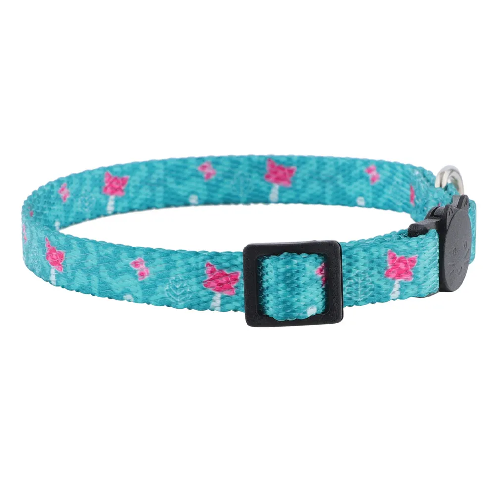 Fungi Nylon Cat Collar | It´s a Fluffing Vibe - Es Una Vibra Muy Perra