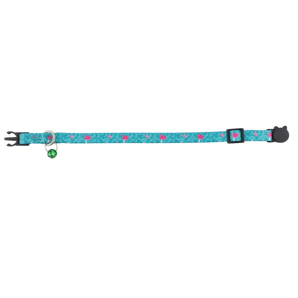 Fungi Nylon Cat Collar | It´s a Fluffing Vibe - Es Una Vibra Muy Perra