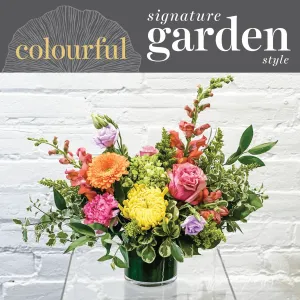 Garden Style, Colourful - Floral Arrangement (Modest)
