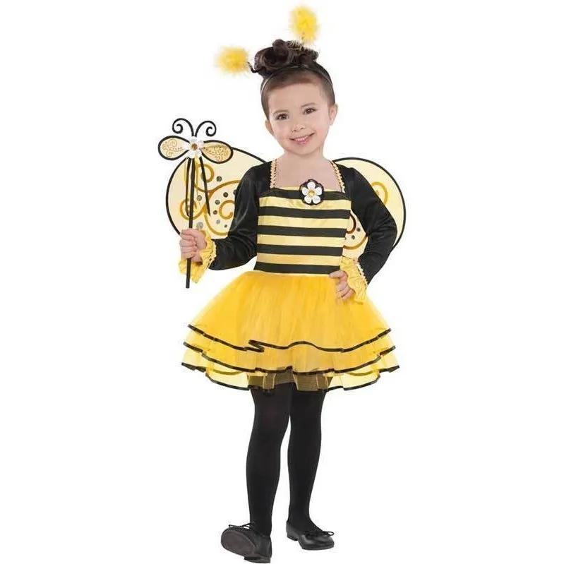 Girls Ballerina Bee Costume (3 4 Years)