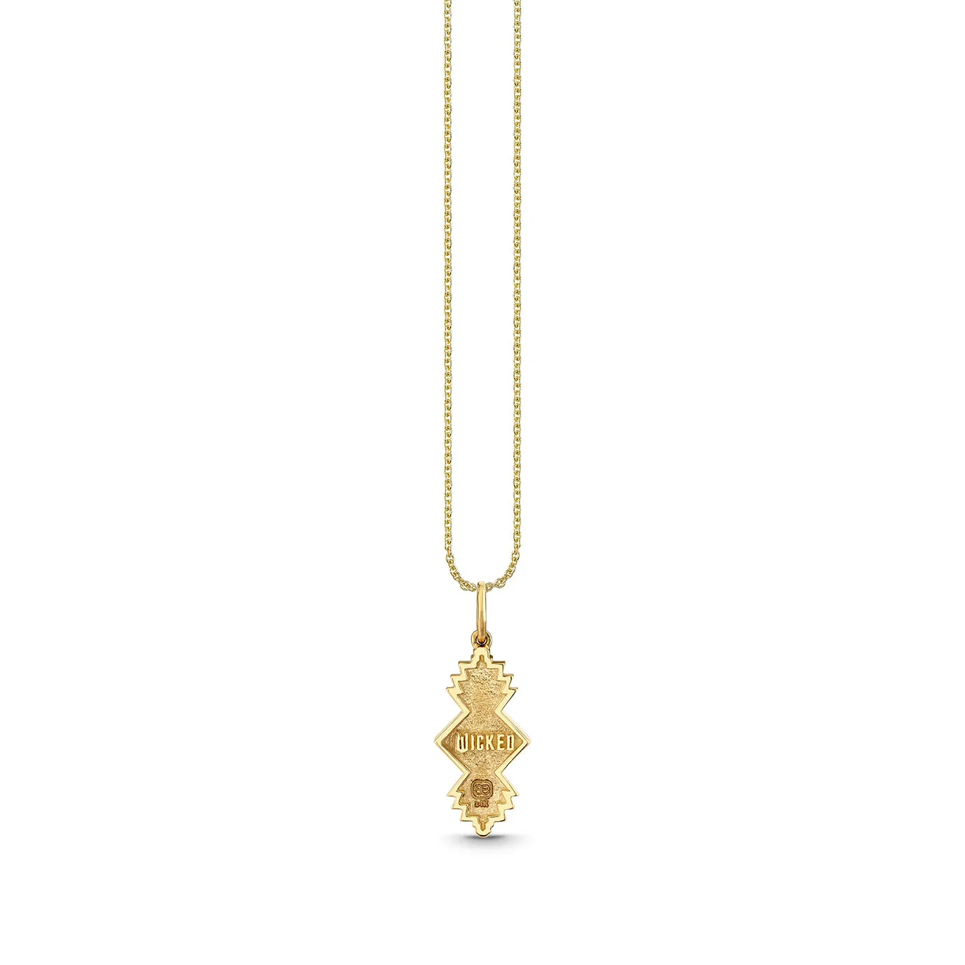 Gold, Diamond & Malachite Wicked Art Deco Charm