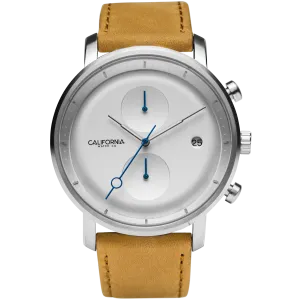 Golden Gate Chrono Leather Sand White