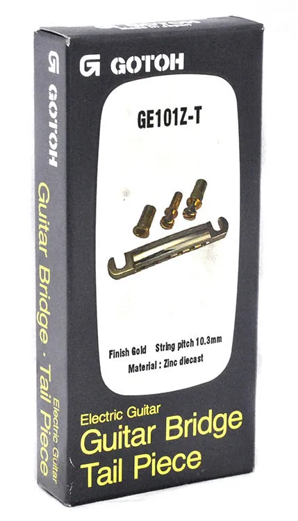 Gotoh GE101ZT Series Stop Tailpiece in Gold Finish